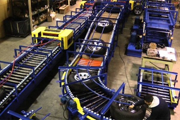 Modular Conveyor System for Automotive Industry