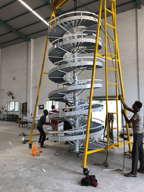 	Spiral Belt Conveyor Systems india